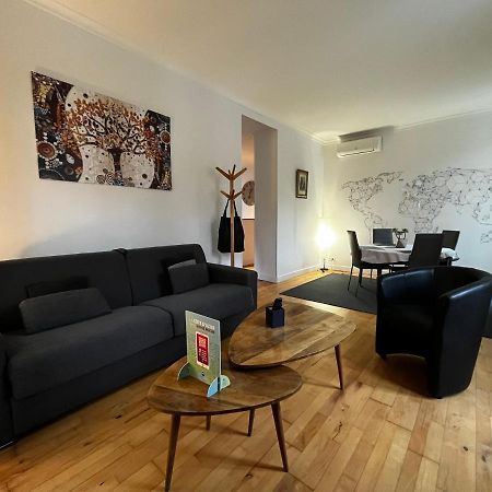 Nice Grand Appartement Face Jardin Buitenkant foto