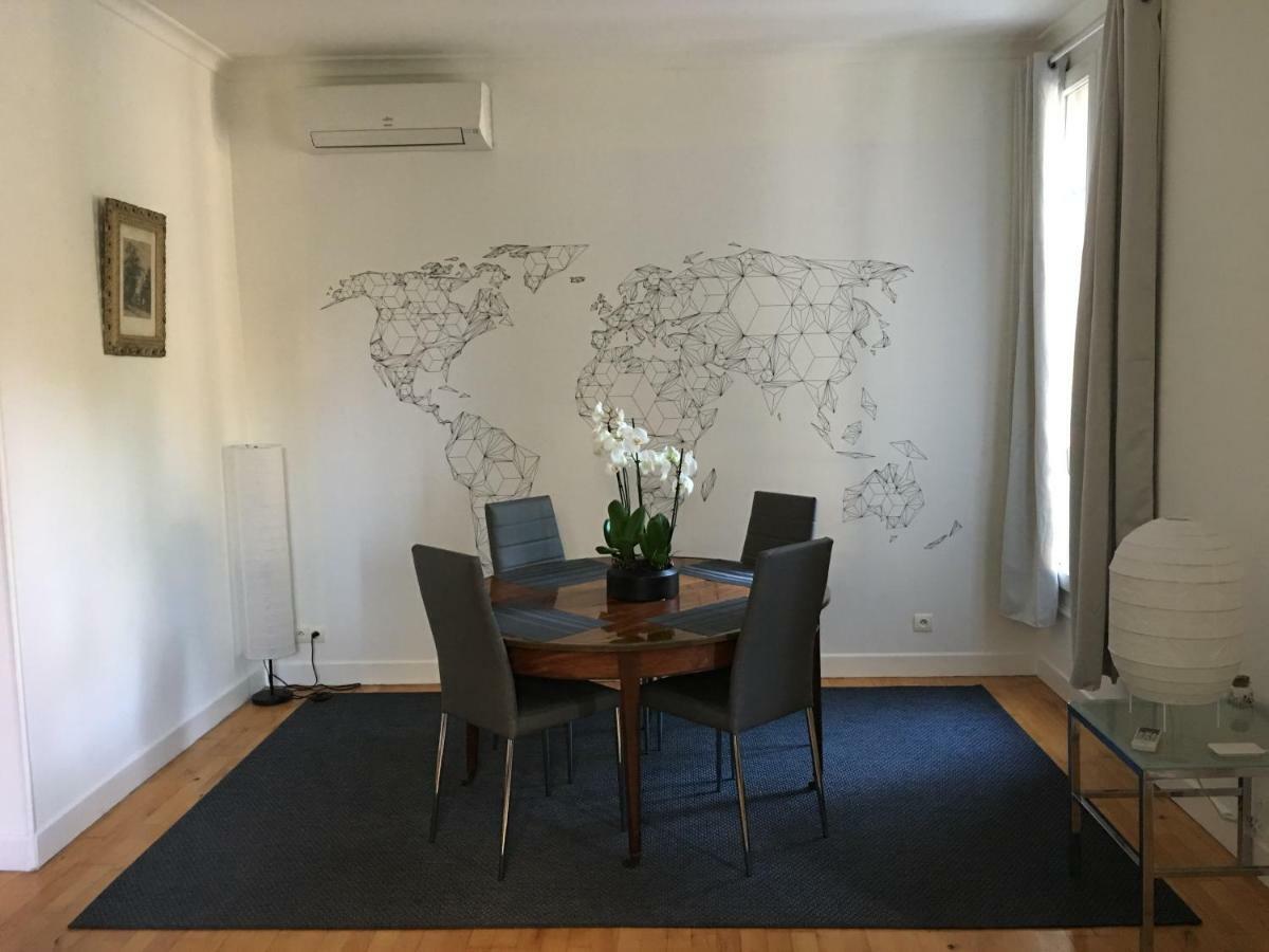 Nice Grand Appartement Face Jardin Buitenkant foto